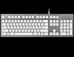 Razer PBT Keycap Upgrade Set - Mercury White #RC21-01490200-R3M1 [香港行貨]