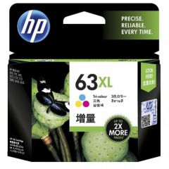 HP 63XL Tri-color Original Ink Cartridge 墨盒 #F6U63AA [香港行貨]