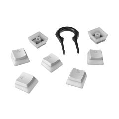 Kingston HyperX Puddings Keycaps Eng 雙色布丁透光全套鍵帽組 - WH #HKCPXP-WT-US/G [香港行貨]