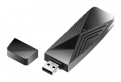 D-LINK AX1800 Wi-Fi 6 USB Adapter 無線網路卡機 #DWA-X1850 [香港行貨]