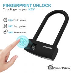 iSmartView Fingerprint U-Type Lock U型指紋鎖 #ARW-U5 [香港行貨]