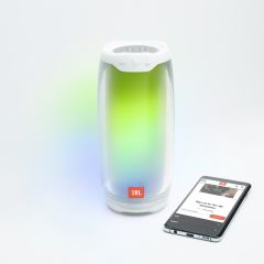 JBL Pulse 4 Portable BT Speaker - White 無線藍牙喇叭 #JBLPULSE4WHT [香港行貨]