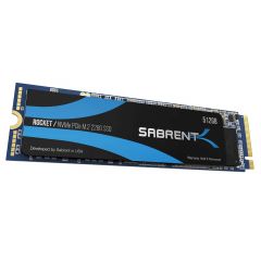 Sabrent ROCKET NVMe PCIe Gen3 x 4 M.2 2280 SSD 固態硬碟 - 512GB #HD-SR512 [香港行貨]