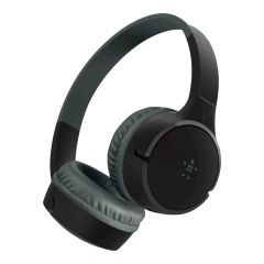 Belkin SOUNDFORM Mini Wireless BT On-ear headphones for Kids 兒童頭戴式無線藍牙耳機 - Black #AUD002BTBK [香港行貨]