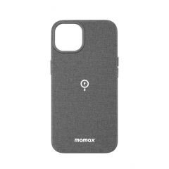 MOMAX iPhone 13 Mini 5.4" Fusion MagSafe Case 布面保護殼 - Dark Grey #MFAP21SE [香港行貨]