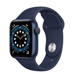 蘋果 Apple Watch Series 6 GPS 智能手錶 Blue Alumimium Case w/Deep Navy Sport Band (44mm) #M00J3ZP/A [香港行貨]