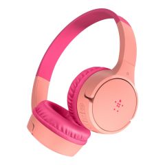 Belkin SOUNDFORM Mini Wireless BT On-ear headphones for Kids 兒童頭戴式無線藍牙耳機 - Pink #AUD002BTPK [香港行貨]