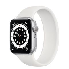 蘋果 Apple Watch Series 6 GPS 智能手錶 Silver Alumimium Case w/White Sport Band (44mm) #M00D3ZP/A [香港行貨]