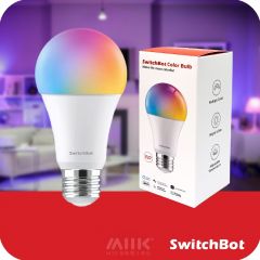 SwitchBot Colour Bulb (E27) 智能彩色燈泡 1PC #SB-E27 [香港行貨]