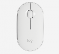 Logitech Pebble M350 Wireless Mouse (White) 無線滑鼠 #LGTM350WH [香港行貨] (1年保養)