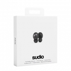 sudio TOLV BLACK Bluetooth True Wireless Headset 藍牙真無線耳機 (黑色) #SU-TLVBLK【香港行貨】