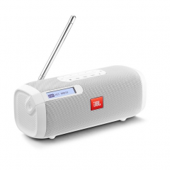 JBL Tuner FM Bluetooth Speaker - White 便攜式FM藍牙喇叭 #TUNERFMWH [香港行貨]