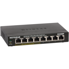 Netgear GS308P 8 Port Giga Switch W/4POE 交換器 #GS308P [香港行貨]