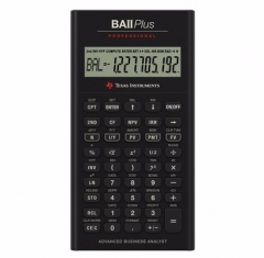 Texas Instruments BAII Plus™ Professional Financial Calculator 計數機 (香港行貨) #BAIIPLUSPRO