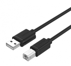 Unitek Y-C4001GBK 2M USB 2.0 A Male to B Male Cable 傳輸線 #Y-C4001GBK [香港行貨]