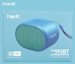HAVIT SK592BT Bluetooth Speaker - BL 防水藍牙喇叭 #SK-592BT-BL [香港行貨]