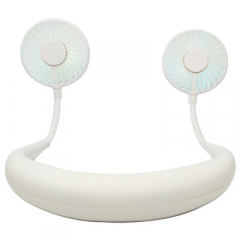 Necklace Fan X-8 (White)  掛頸USB風扇 #X-8-WH [香港正貨]