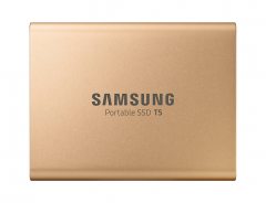 三星 SAMSUNG TYPE-C PORTABLE T5 SSD (1TB) 固態硬碟 - GOLD #MU-PAIT0G [香港行貨]