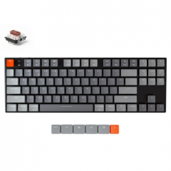 Keychron K1 RGB 87 V4 Keyboard - Brown 無線機械鍵盤 (茶軸) #X002BUV9AD [香港行貨]