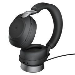 Jabra Evolve2 85 UC Stereo USB-C Headset Black w/Charging Stand 商務藍牙耳機連充電座 #28599-989-889 [香港行貨]
