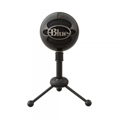 Blue Snowball USB Microphone Black 雪球 專業錄音麥克風 #988-000455 [香港行貨] (2年保養)