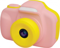 日本 VisionKids HappiCAMU T3 Kids Camera - Pink 特大觸控屏幕雙鏡兒童相機 , 3200萬像素 #HAPPICAMUT3PK [香港行貨]