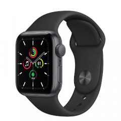 蘋果 Apple Watch SE GPS 智能手錶 S.Gray Alumimium Case w/Black Sport Band (44mm) #MYDT2ZP/A [香港行貨]