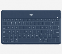 Logitech Keys-To-Go Ultra-Portable Bluetooth Keyboard 超便攜藍牙鍵盤 - Blue #920-010040 [香港行貨] (1年保養) (for iPhone、iPad、Apple TV)