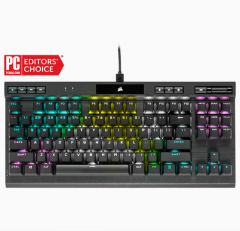 Corsair K70 RGB TKL Champion Mechanical Gaming Keyboard - CHERRY MX Speed 銀軸 機械式電競鍵盤 #CH-9119014-NA [香港行貨]