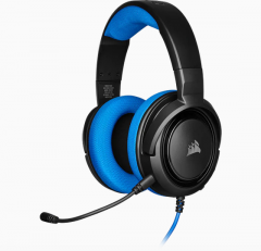 Corsair HS35 Stereo Gaming Headset - Blue 立體聲 電競耳機 #CA-9011196-AP [香港行貨]