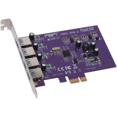 Sonnet Allegro Type A USB 3.2 4-Port PCIe Card w/USB Charging 介面卡 擴充卡 #USB3-4PM-E [香港行貨]