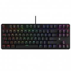 Tecware Phantom 87-Keys RGB LED Mechanical Keyboard (Red Switch) 電競鍵盤 (紅軸) #TWKB-P87ZORD [香港行貨]