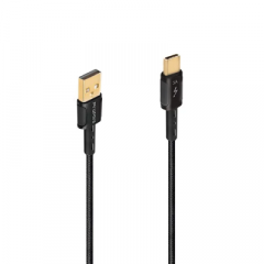 Magic-Pro ProMini Type-C to USB Charging Cable 快充銅製數據傳輸線 18cm - BK #PM-CBCA18BK [香港行貨]