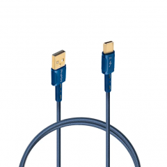 Magic-Pro ProMini Type-C to USB Charging Cable 快充銅製數據傳輸線 200cm - BL #PM-CBCA200BL [香港行貨]