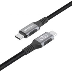 Magic-Pro ProMini Type-C to Type-C USB4.0 40Gbps Monitor Cable 超高速螢幕線 120cm #PM-CB40CC120GY  [香港行貨]