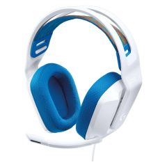 Logitech G335 Wired Gaming Headset 遊戲耳機麥克風 - White #LGTG335WH [香港行貨] (2年保養)