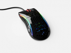 Glorious Model D- Gaming Mouse 遊戲滑鼠 - Glossy Black (Minus) #GLO-MS-DM-GB [香港行貨]