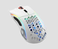 Glorious Model D Wireless Gaming Mouse 遊戲滑鼠 - Matte White (Regular) #GLO-MS-DW-MW [香港行貨]