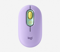 Logitech POP Wireless Mouse 無線滑鼠 - Purple/Mint #LGTPOPPUR [香港行貨] (1年保養)