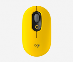 Logitech POP Wireless Mouse 無線滑鼠 - Blast Yellow #LGTPOPYW [香港行貨] (1年保養)