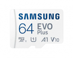 Samsung EVO Plus MicroSDXC 2021 記憶卡 64GB #MB-MC64GKA [香港行貨]