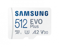 Samsung EVO Plus MicroSDXC 2021 記憶卡 512GB #MB-MC512GKA [香港行貨]