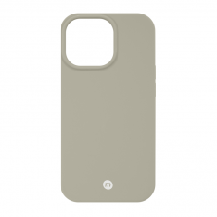 Momax iPhone 13 Pro Max 6.7" Silicone Case 超薄矽膠磁吸保護殼 - Beige #MSAP21LK [香港行貨]
