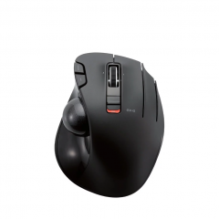 ELECOM EX-G Trackball Wireless Mouse 無線軌跡球 (大拇指操控型) #M-XT2DRBK [香港行貨]