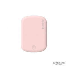 MEGIVO Mag-BV01 5000mAh Magnetic Wireless Power Bank 超薄磁吸無線流動充電器 - Pink #MAG-BV01-PK [香港行貨]