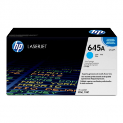 HP 645A Toner, Cyan, Color LaserJet 5500/5550 Series (12000 pages) 碳粉 #C9731A-2