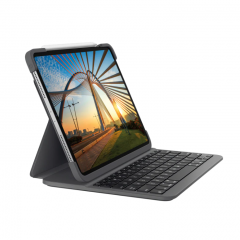 Logitech Slim Folio Pro Keyboard Case 藍牙鍵盤保護殼 For iPad Pro 11" 1&2th  #920-009720 [香港行貨] (1年保養)