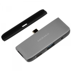 Momax One Link 4in1 USB C Hub 4合1擴充器 (for iPad Pro) #DH11 [香港行貨]