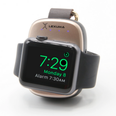 Lexuma XTAG MFi Apple Watch Portable charger 智能無線流動充電器 - Gold #LEXUMAXTAG-GD [香港行貨]