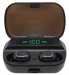 CONVEN Sound Gear Q32S+ BT 5.1 TW Earbuds 無線耳機 #CV-+SGQ32S+-BK [香港行貨]